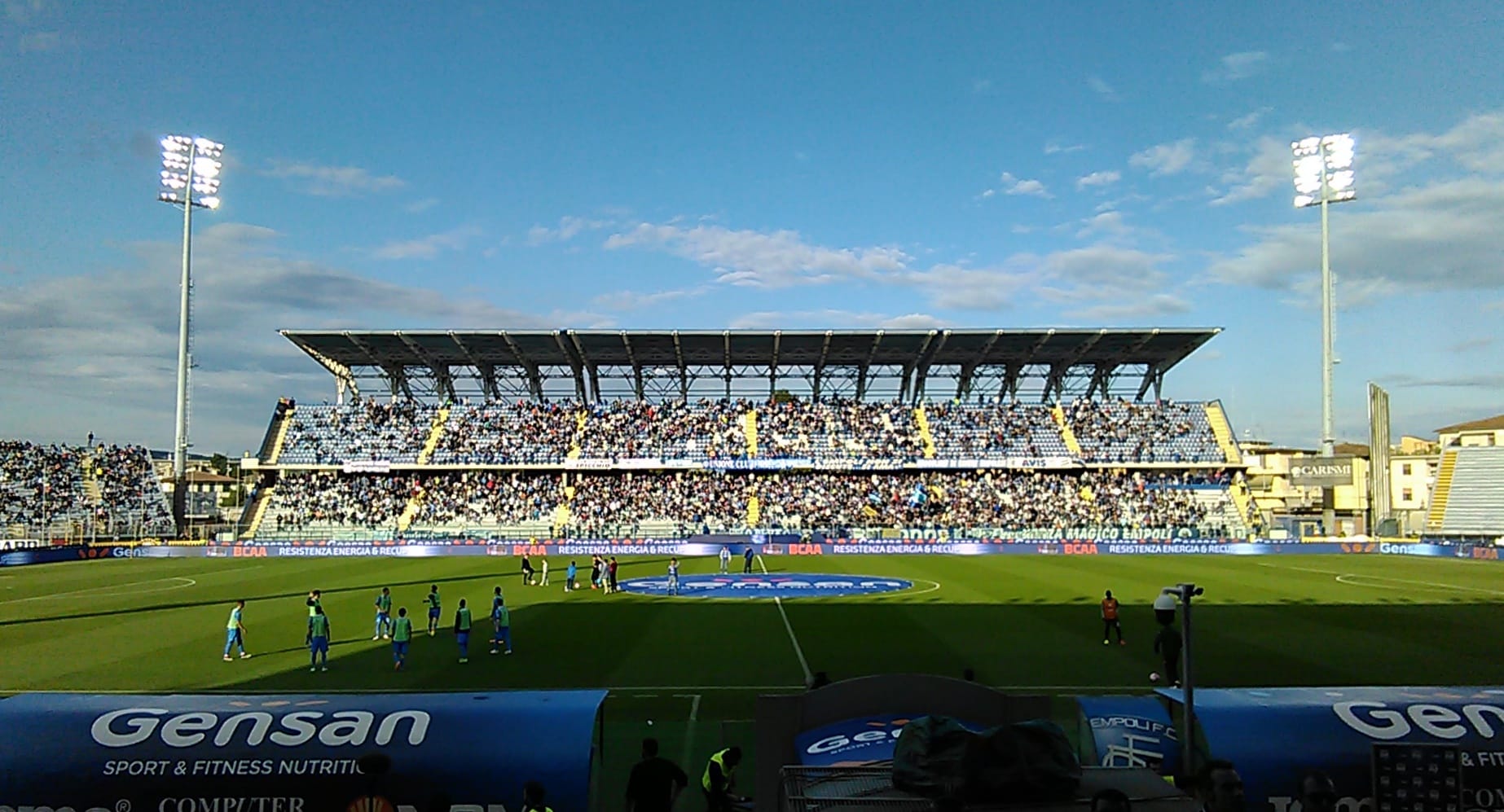 Lo stadio di Empoli sarà lo stadio di casa della Fiorentina quando ci saranno i lavori al Franchi