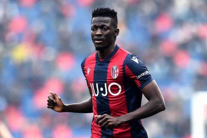 Al 42' Bologna-Fiorentina sull'1-1 al Dall'Ara. Barrow con uno splendido gol pareggia i conti