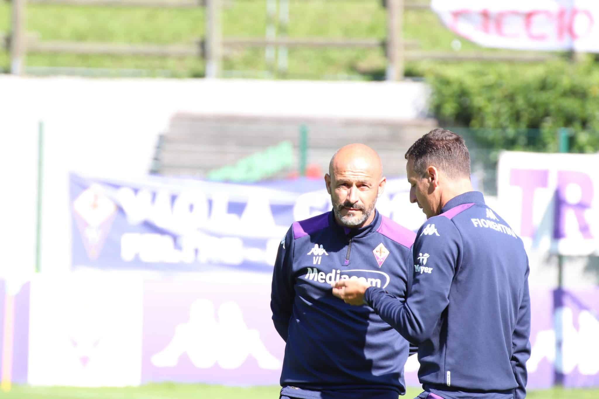 Moena, stadio Benatti, 30.07.2021, amichevole Fiorentina, foto Lisa Grelloni. Copyright Labaroviola.com