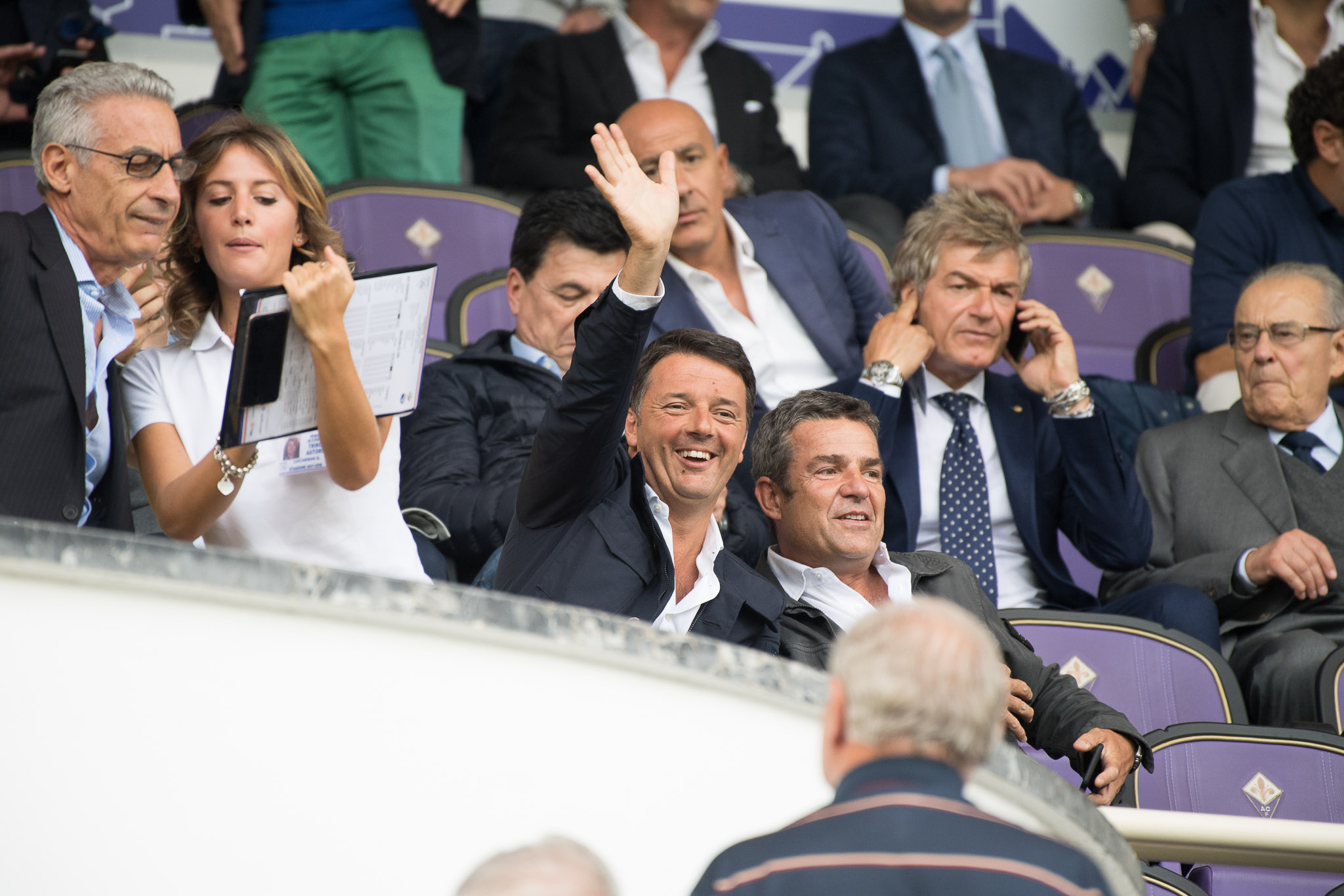 Firenze, stadio Artemio Franchi, 16.09.2017, Fiorentina-Bologna, Foto Fiorenzo Sernacchioli. Copyright Labaroviola.com Renzi
