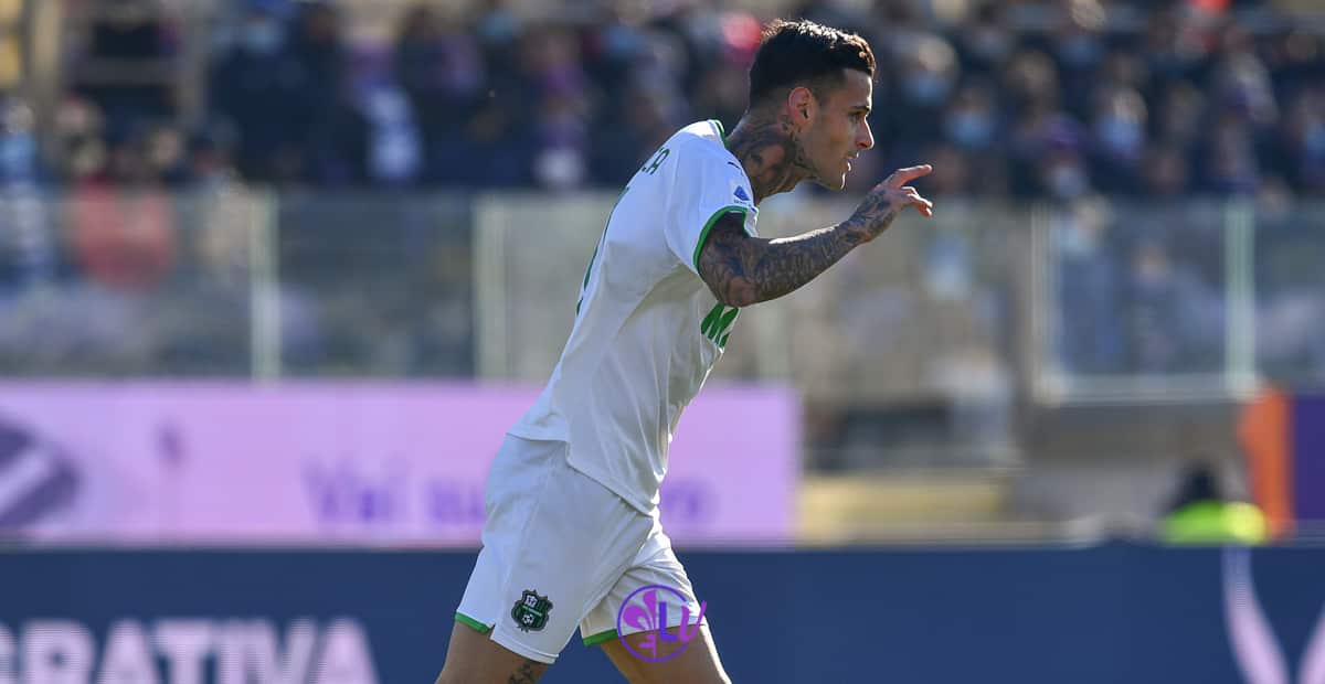 Firenze, stadio A.Franchi, 19.12.2021, Fiorentina-Sassuolo, foto Lisa Guglielmi. Copyright Labaroviola.com
