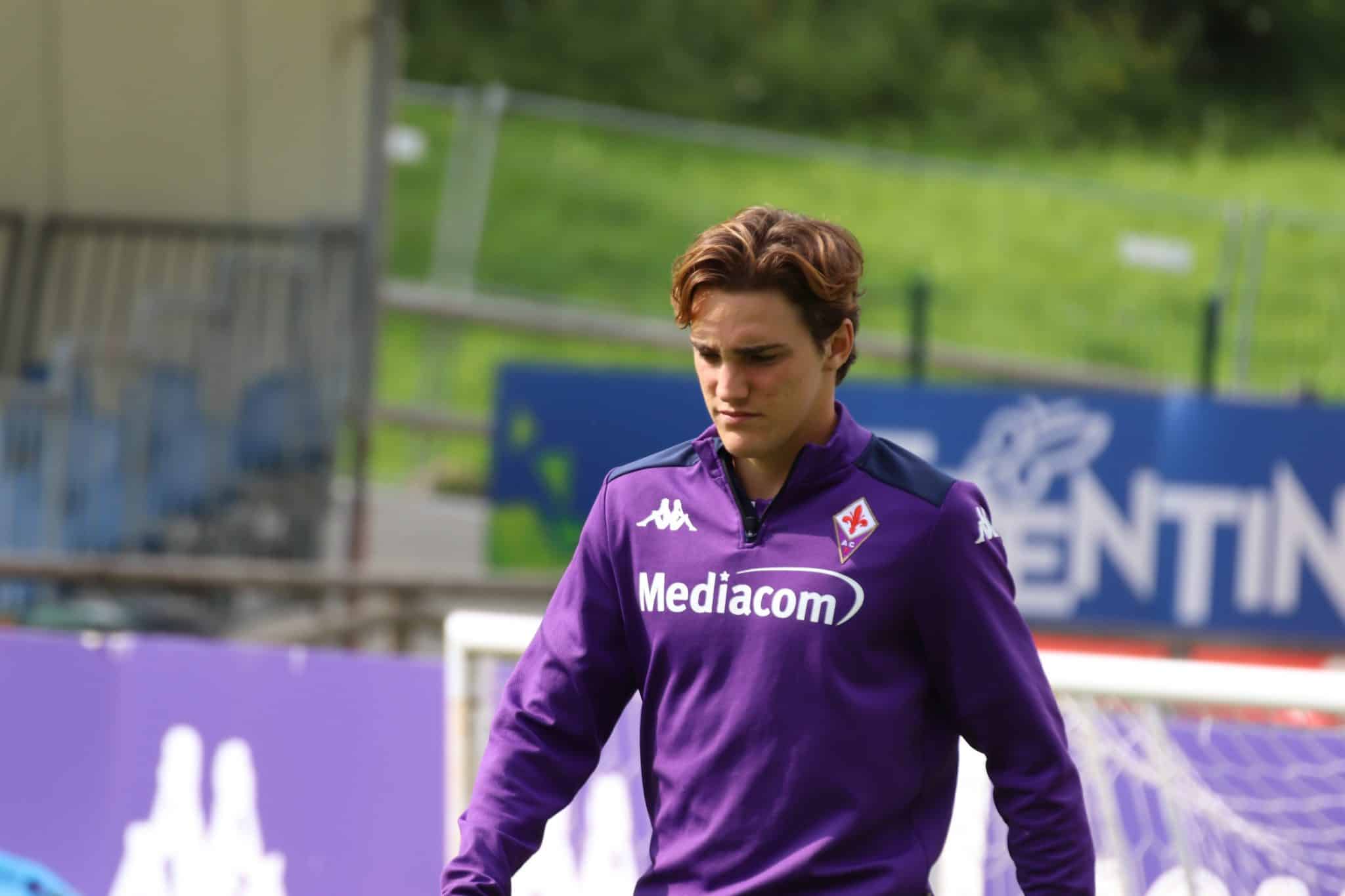 Moena, stadio Benatti, 30.07.2021, amichevole Fiorentina, foto Lisa Grelloni. Copyright Labaroviola.com