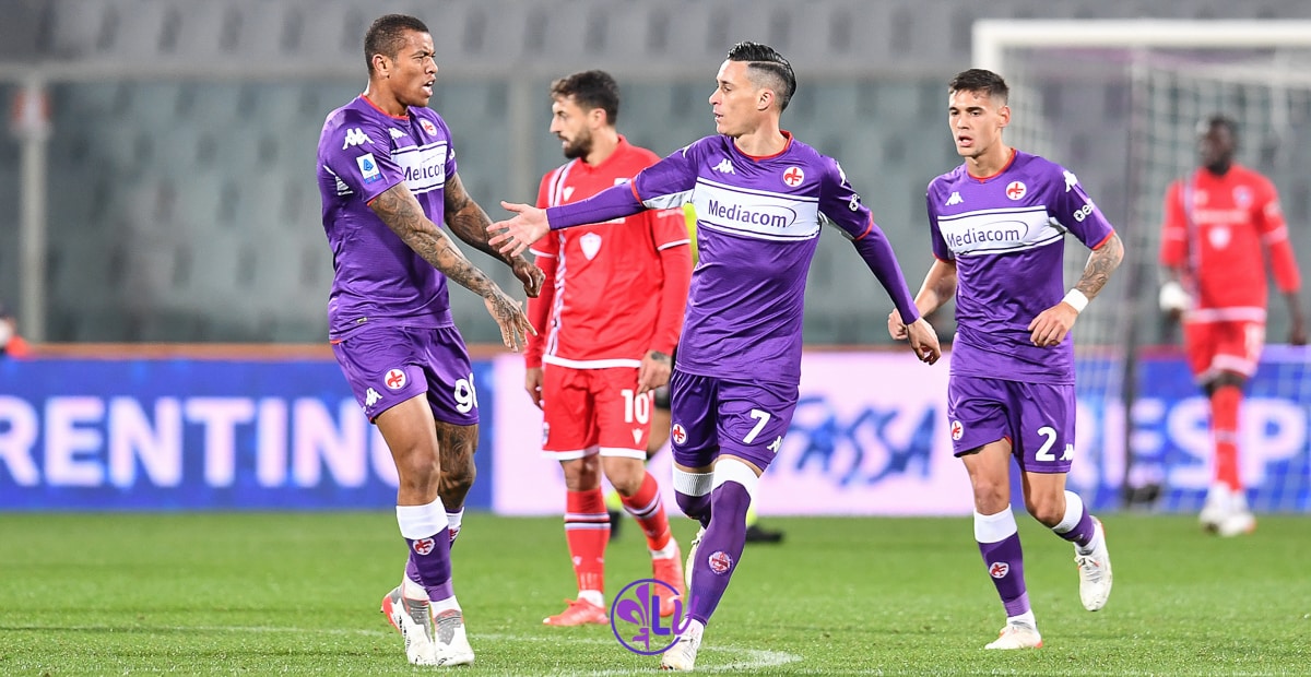 Firenze, stadio A.Franchi, 30.11.2021, Fiorentina-Sampdoria, foto Lisa Guglielmi. Copyright Labaroviola.com