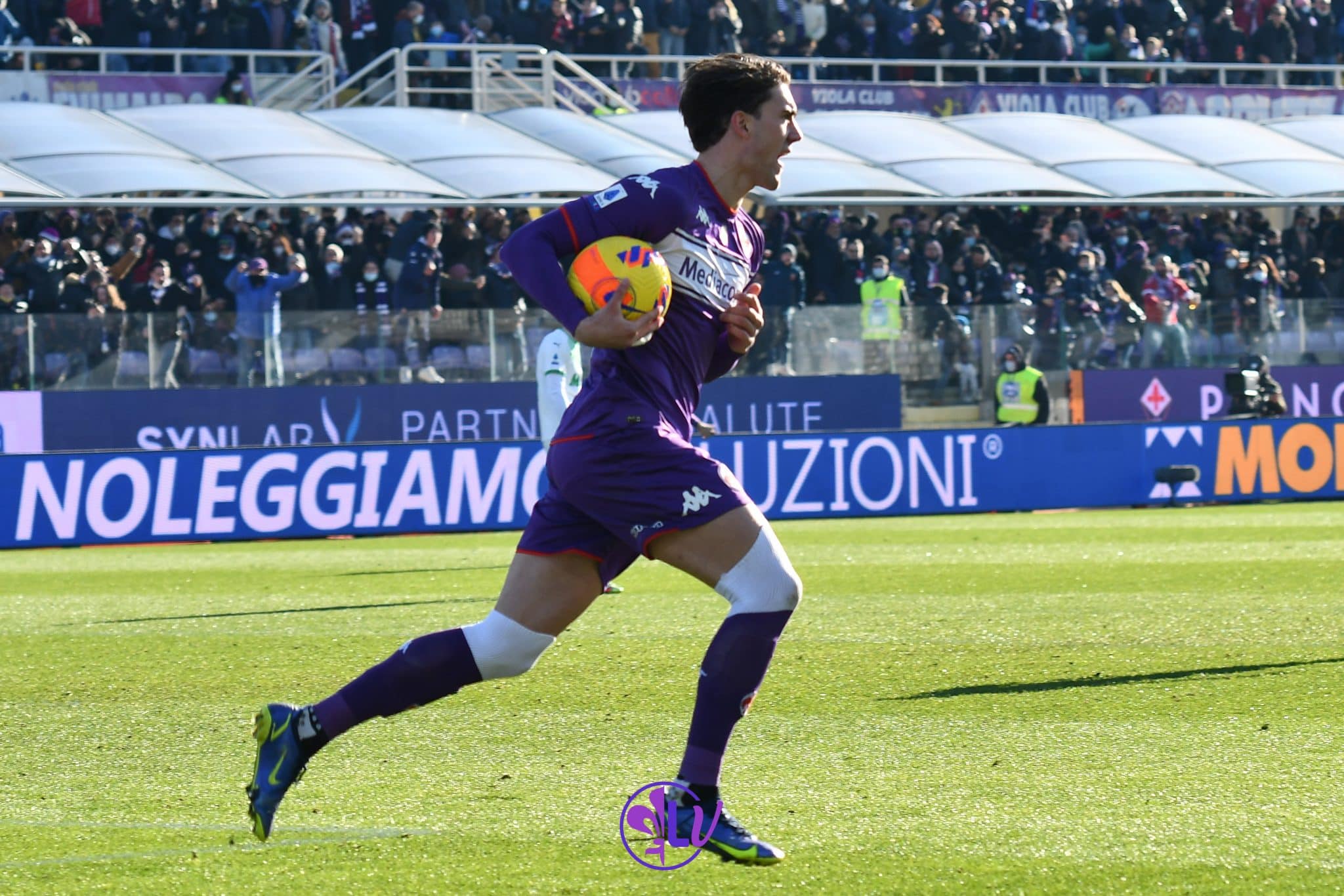 Esultanza Dusan Vlahovic