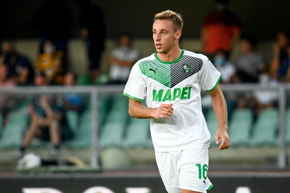 Al 37' il Sassuolo raddoppia contro la Fiorentina al Franchi, in rete Frattesi