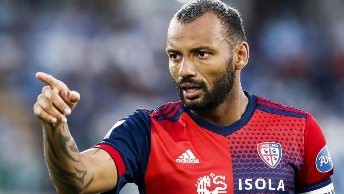 Al 47' il Cagliari passa in vantaggio contro la Fiorentina. Joao Pedro firma l'1-0 - 