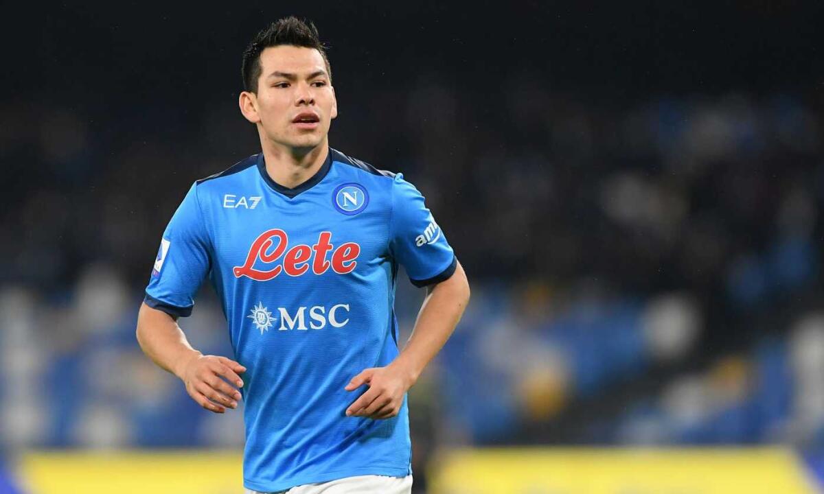 All'84' espulso Lozano per fallo duro su Gonzalez. Anche il Napoli in 10 uomini - 