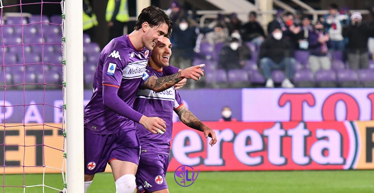CorSport: "Fiorentina spinge l'Arsenal, 70 milioni per Vlahovic, compreso il riscatto di Torreira" - Firenze, stadio A.Franchi, 17.01.2022, Fiorentina-Genoa, foto Lisa Guglielmi. Copyright Labaroviola.com