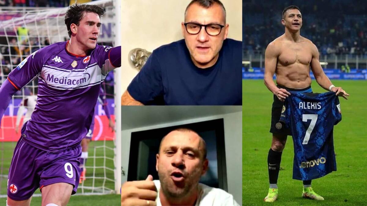 Vieri non ha dubbi: "Vlahovic con Theo il più forte in Serie A" Cassano non è d'accordo: "Sanchez" - 