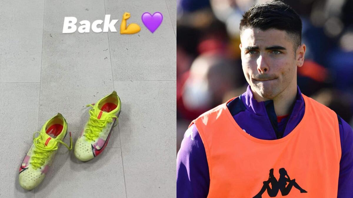 Bella notizia in casa Fiorentina, Sottil è tornato ad allenarsi e festeggia con una foto sui social - 