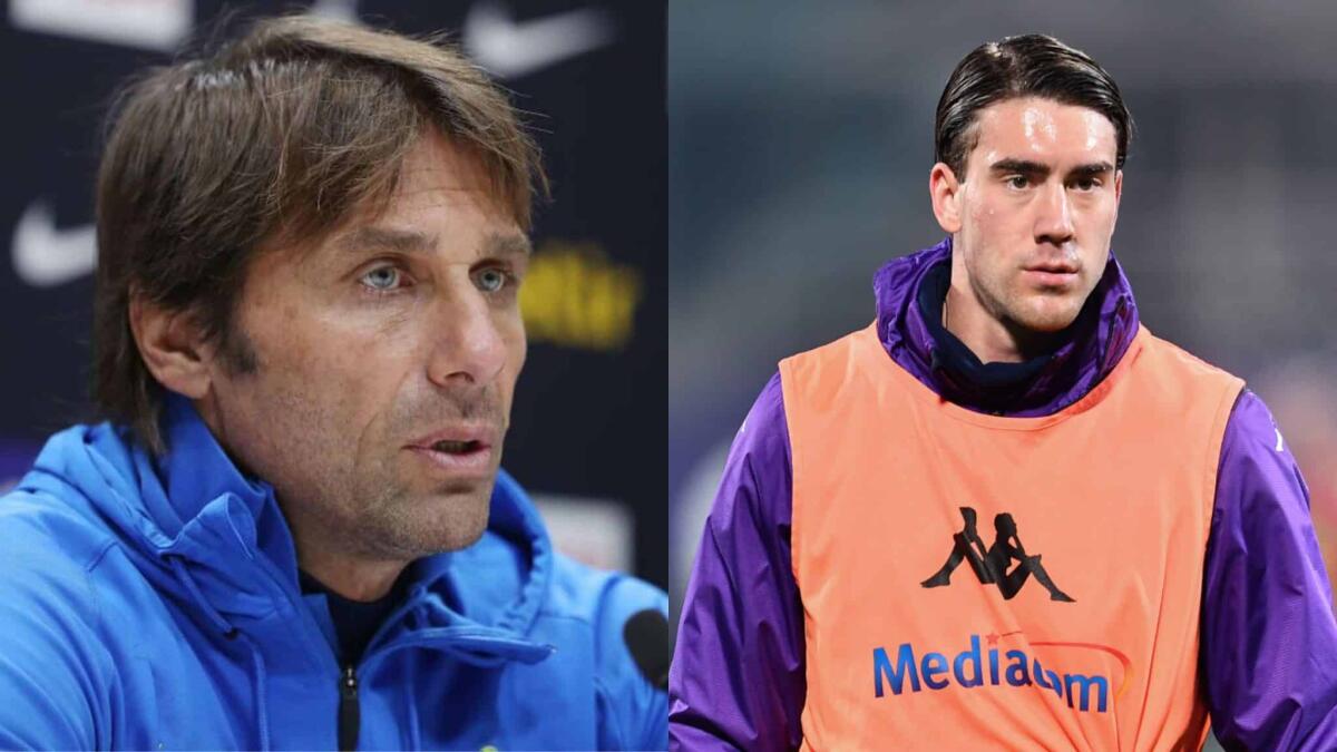 Conte parla di Vlahovic: "Se ho paura di averlo contro? In questo momento ho altri problemi" - 