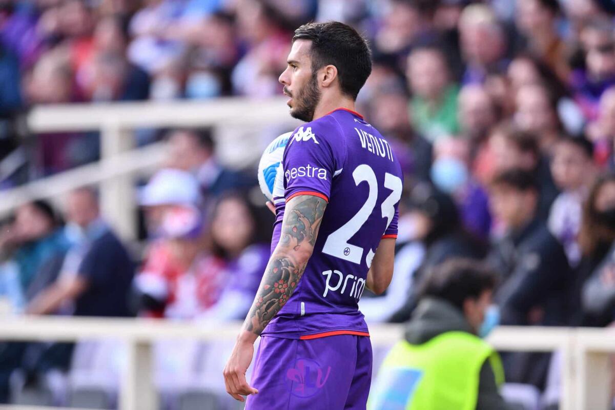 Al 106' Napoli-Fiorentina 2-3 al Maradona. Segna Venuti su cross di Maleh - Firenze, stadio A.Franchi, 31.10.2021, Fiorentina-Spezia, foto Lisa Guglielmi. Copyright Labaroviola.com