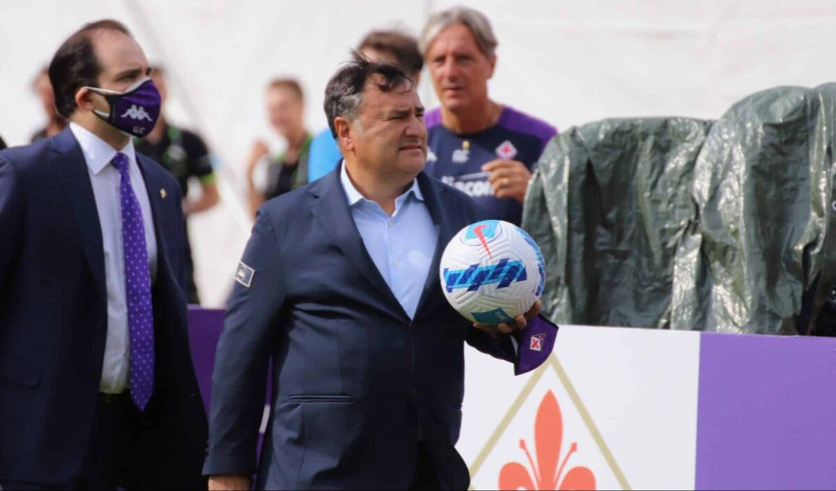 Joe Barone: "Ho parlato con Vlahovic, nessuna risposta. Contro Commisso attacchi razzisti" - Moena, stadio Benatti, 30.07.2021, amichevole Fiorentina, foto Lisa Grelloni. Copyright Labaroviola.com