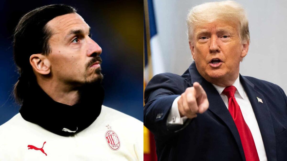 Ibrahimovic contro Trump: "Per colpa sua ho perso milioni in USA, mi deve risarcire quei soldi" - 