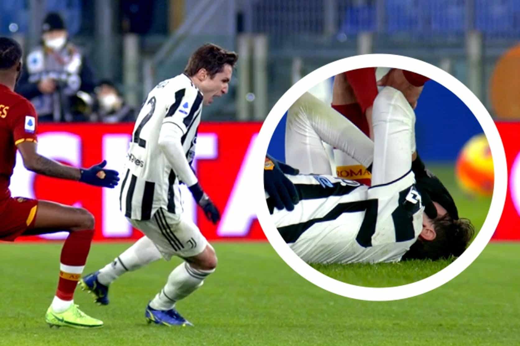 Il ginocchio di Chiesa fa crack? Se la Juve non va in Champions può rispedirlo alla Fiorentina