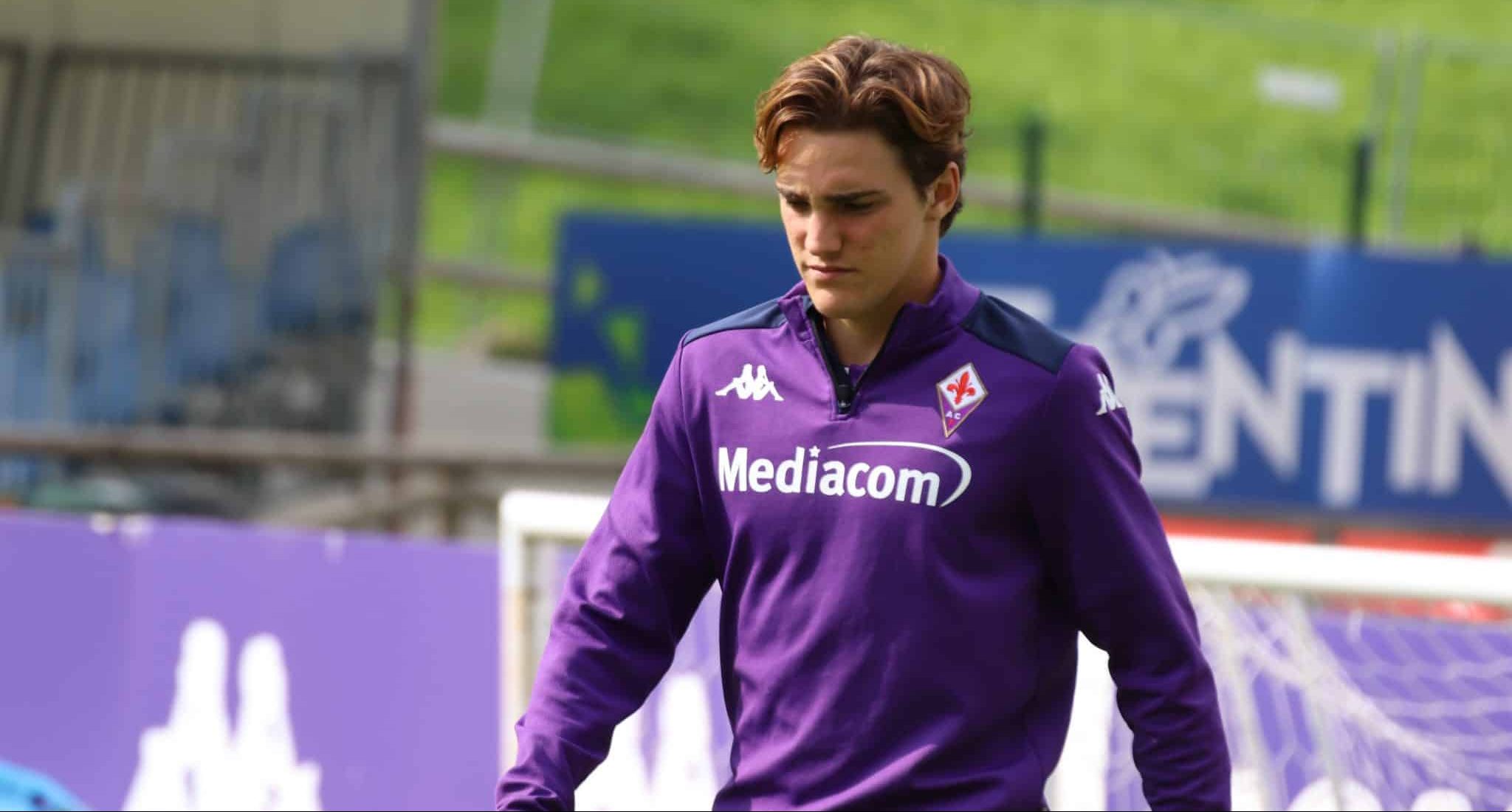 Moena, stadio Benatti, 30.07.2021, amichevole Fiorentina, foto Lisa Grelloni. Copyright Labaroviola.com