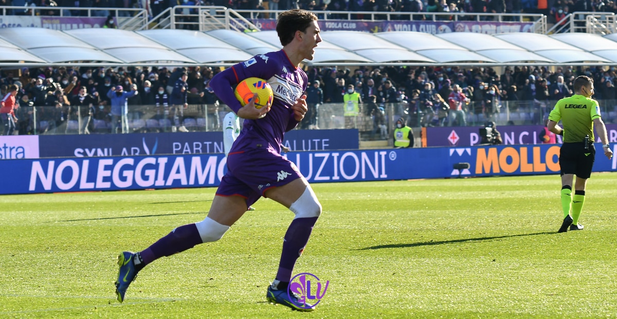 Firenze, stadio A.Franchi, 19.12.2021, Fiorentina-Sassuolo, foto Lisa Guglielmi. Copyright Labaroviola.com