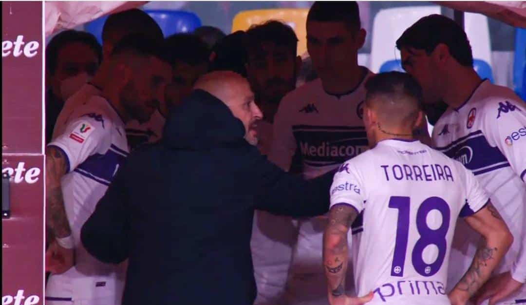 Svista Ayroldi, non dà vantaggio a Ikone' perchè pensa che la Fiorentina non può segnare
