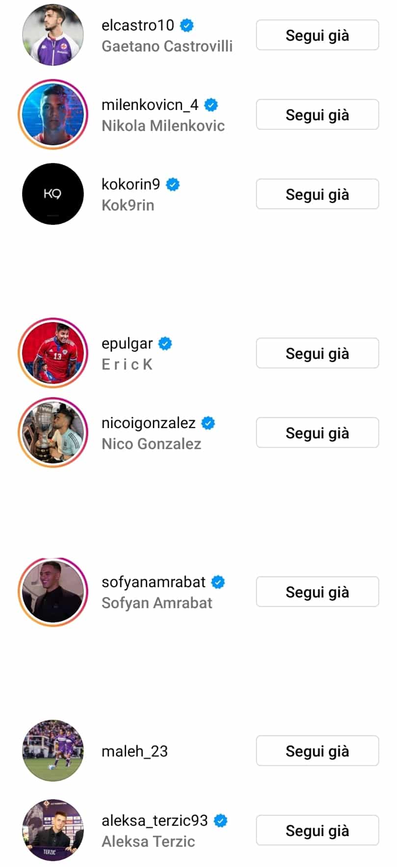 Diversi giocatori della Fiorentina hanno messo "mi piace" per Vlahovic sulla Juventus. Rabbia tifosi