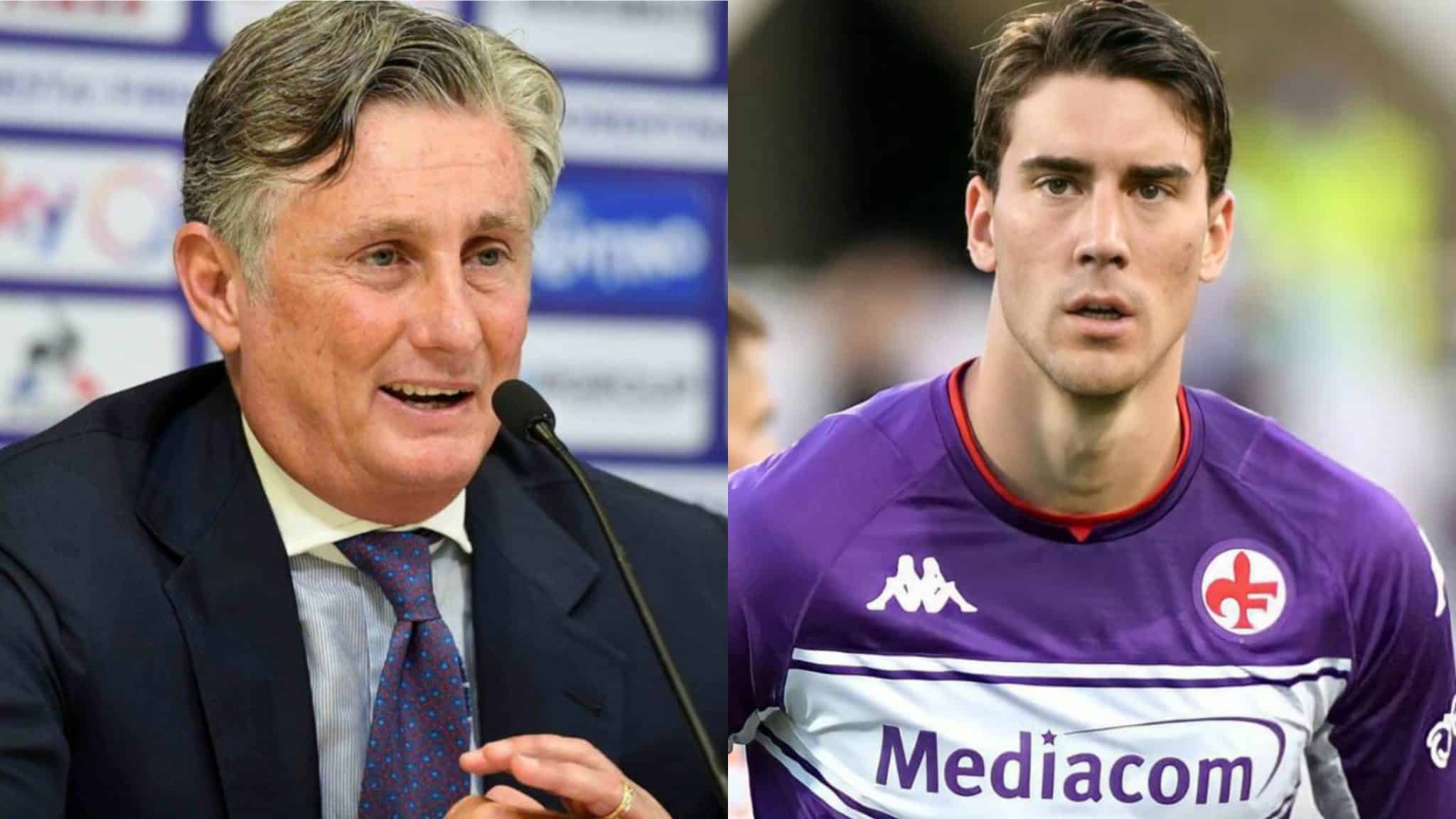 Pradè ammette: "Siamo aperti anche al rinnovo di Vlahovic, ma non riusciamo a parlare con loro"