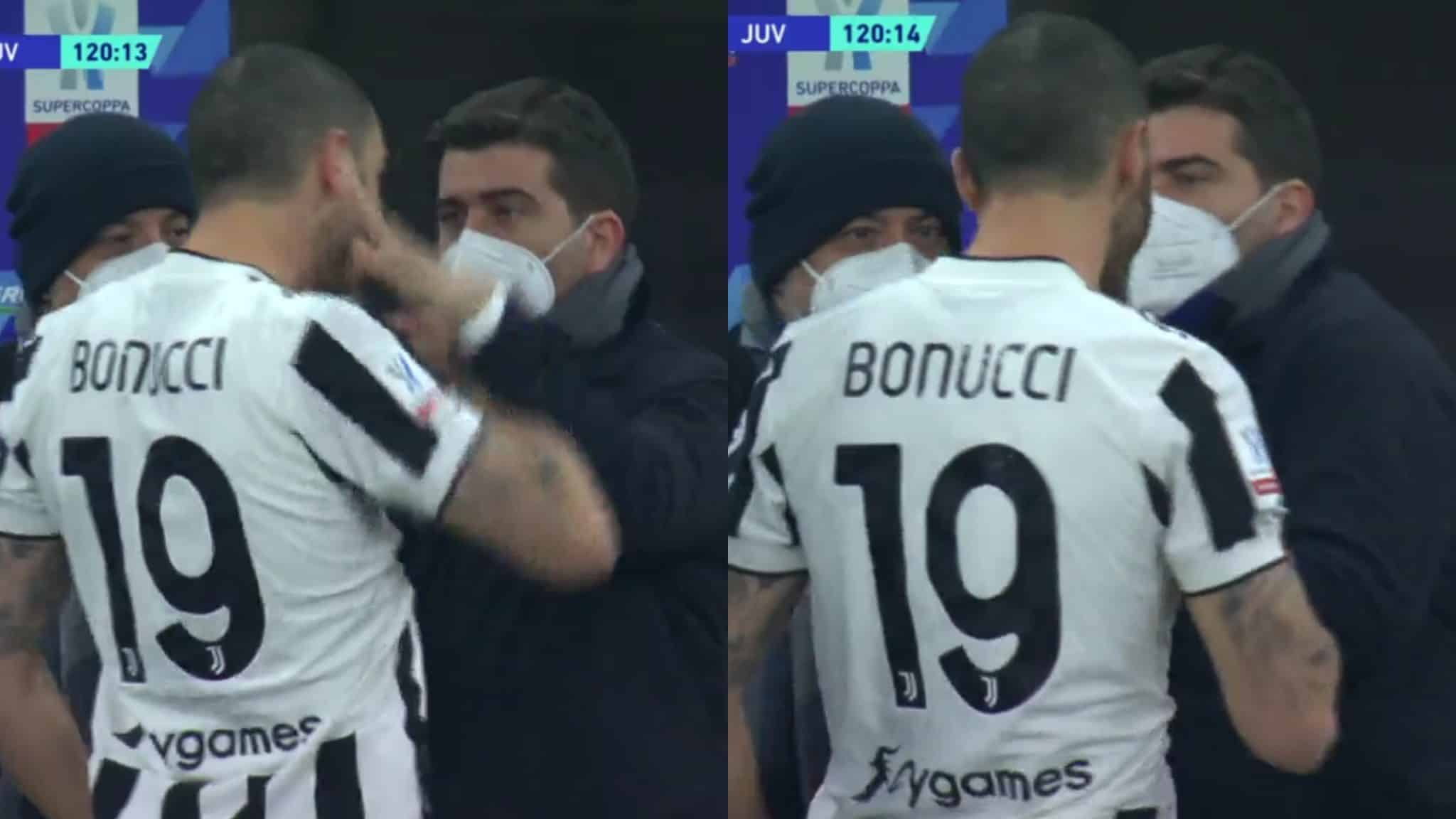 De Rossi fu multato per aver messo la fascia di Astori. A Bonucci quasi stessa multa per lo schiaffo