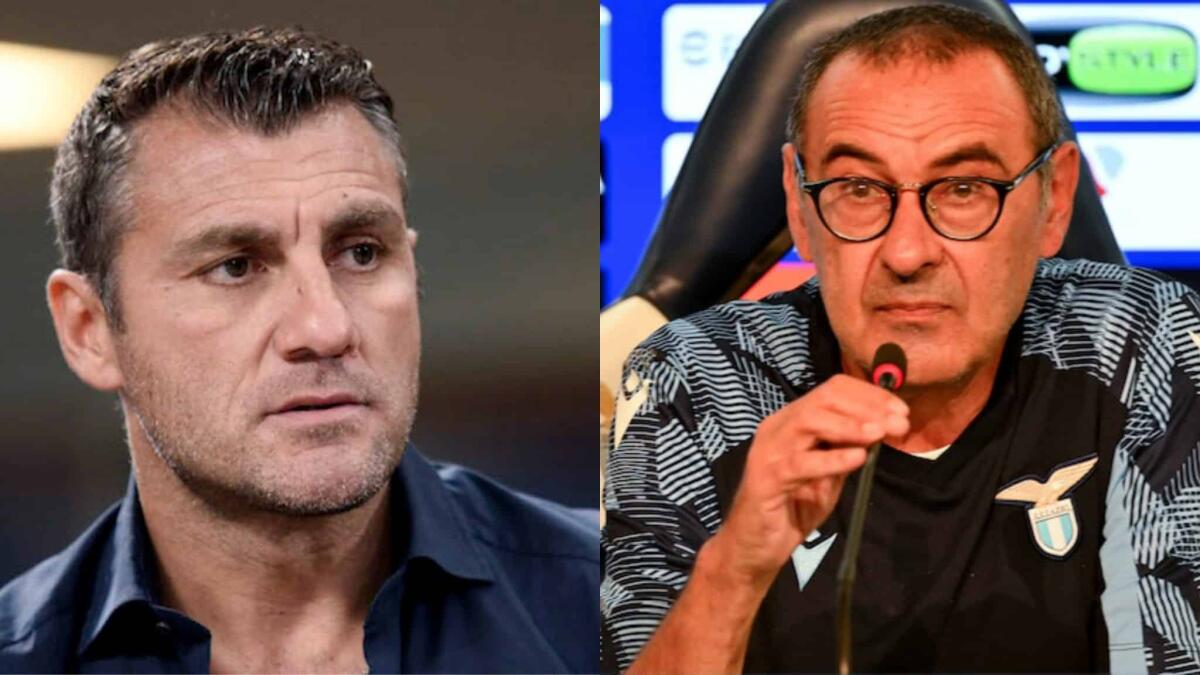 Vieri demolisce Sarri: "Dice cazzate, se non vuoi giocare ogni 3 giorni vai ad allenare in serie C" - 