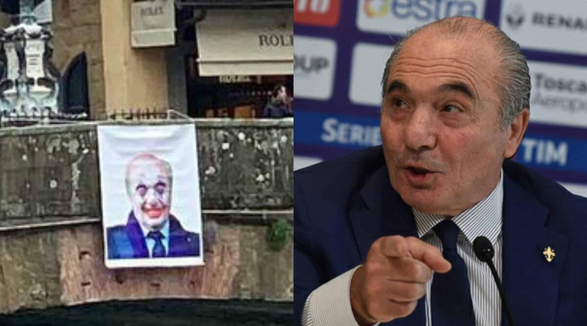 Trovato chi ha messo Commisso truccato da Joker su Ponte Vecchio, è un tifoso della Fiorentina - 