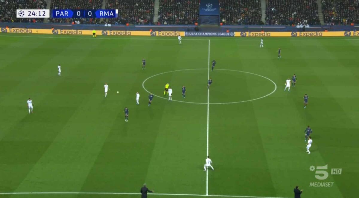 Audio sballato per Psg-Real, le immagini e l'audio dallo stadio arrivano dopo della telecronaca - 