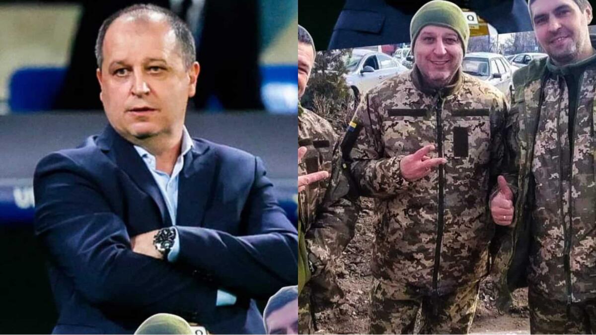 Ha vinto in Champions contro il Real, ora l'allenatore dello Sheriff si arruola nell'esercito ucraino - 