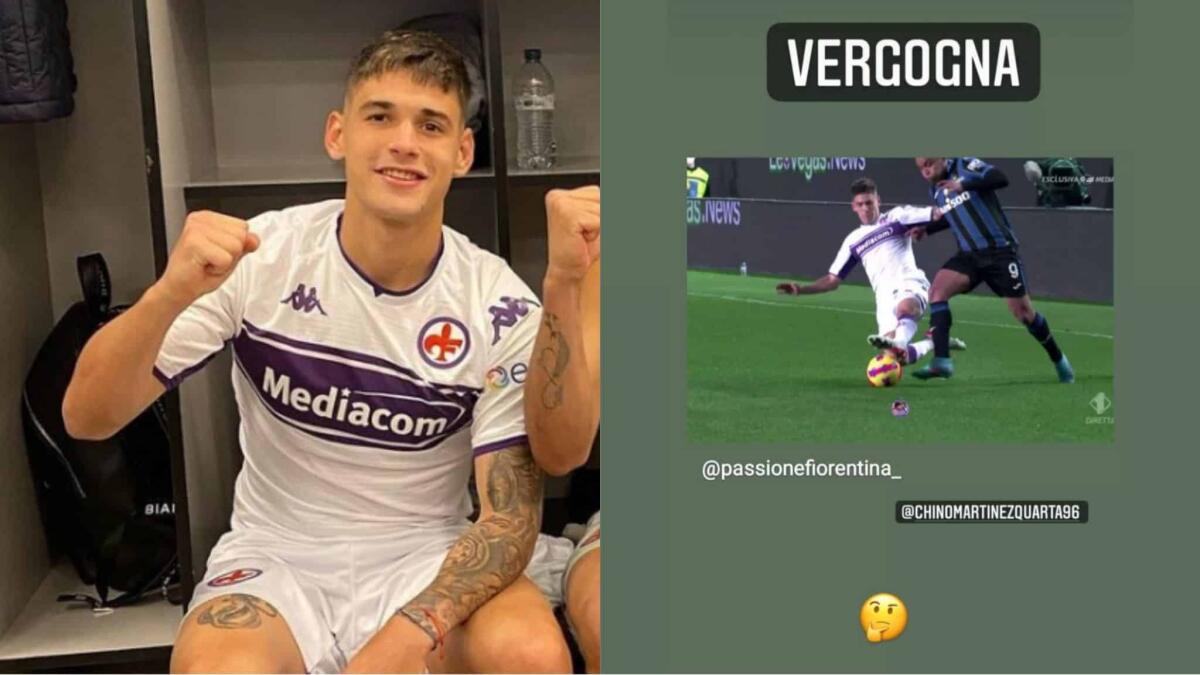 Passione Fiorentina scrive: "Vergogna" mostrando espulsione. Quarta lo condivide, un rosso sbagliato - 