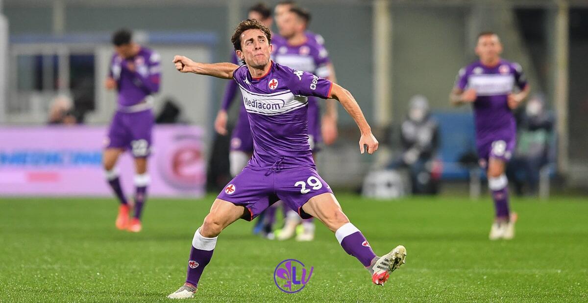 Clonate Odriozola. E anche agli spezzini, gli è rimasta in gola. Lo scugnizzo viola - Firenze, stadio A.Franchi, 17.01.2022, Fiorentina-Genoa, foto Lisa Guglielmi. Copyright Labaroviola.com