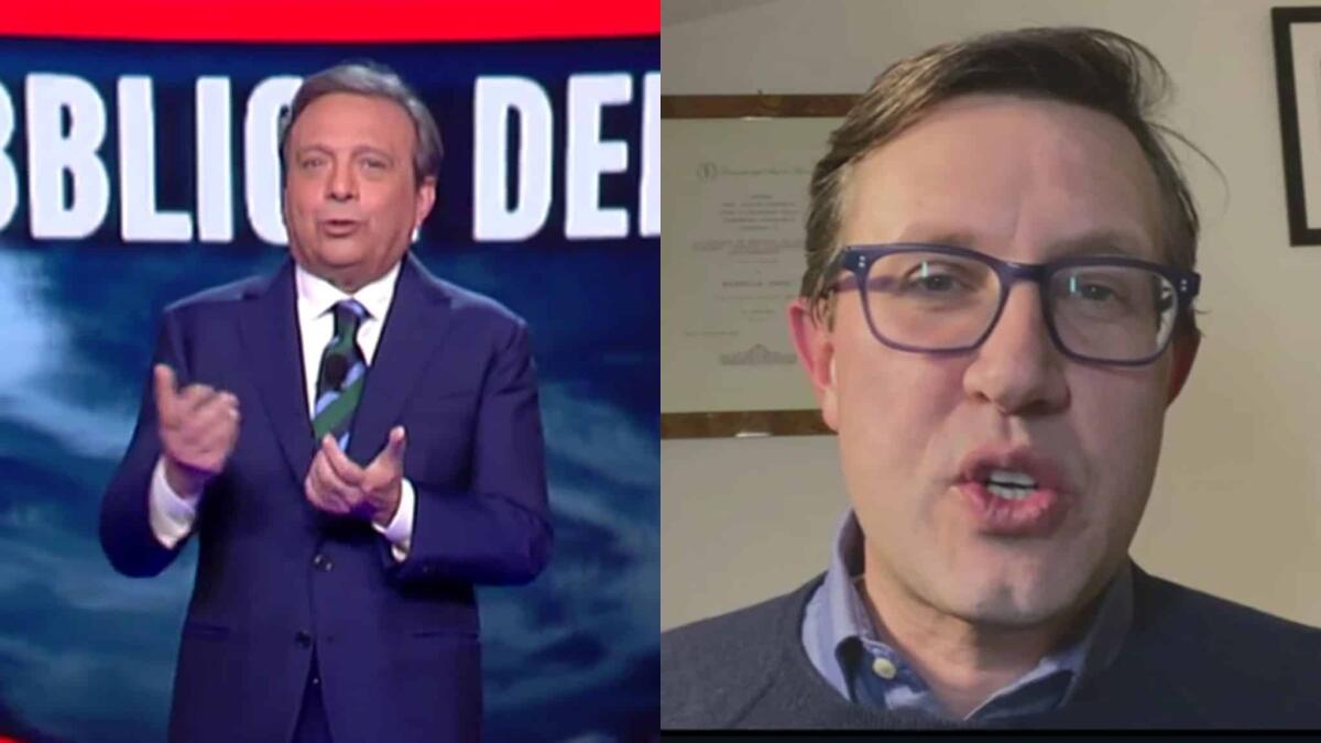 Chiambretti stuzzica Nardella a Tiki Taka: "Perchè la Fiorentina è diventata il vivaio della Juventus?" - 