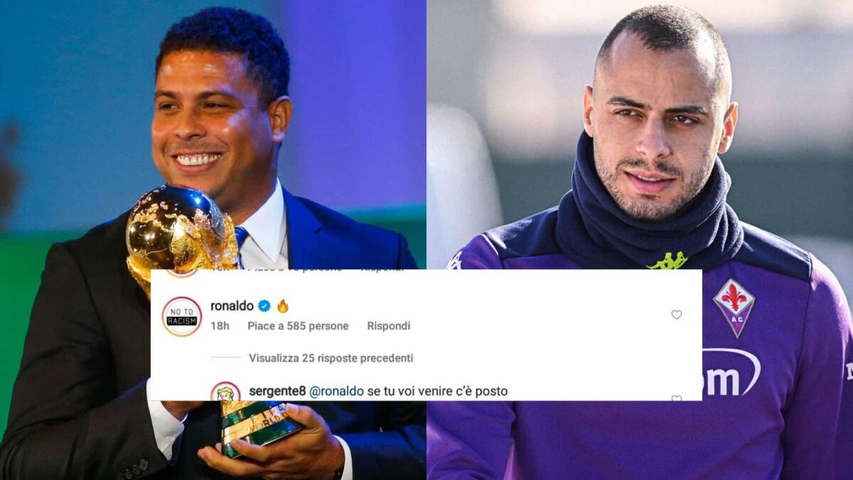 Cabral festeggia il suo arrivo alla Fiorentina e anche Ronaldo il fenomeno commenta su Instagram - 