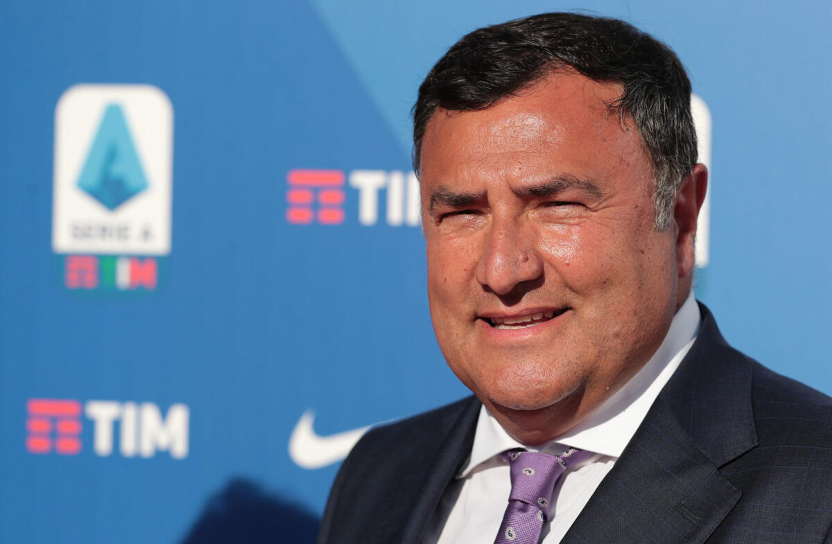 Ergon al fianco della Fiorentina. Barone: "Eccellenza del territorio. Condividiamo stessi valori" - MILAN, ITALY - JULY 29:  Joe Barone of ACF Fiorentina attends the Serie A 2019/2020 fixture unveiling on July 29, 2019 in Milan, Italy.  (Photo by Emilio Andreoli/Getty Images for Lega Serie A)