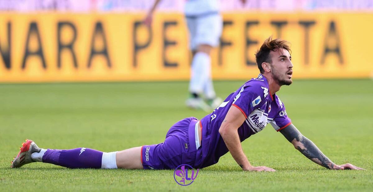 Moviola Gazzetta, giusto annullare il rigore fischiato su Castrovilli, Luiz Felipe non fa fallo - Firenze, stadio A.Franchi, 31.10.2021, Fiorentina-Spezia, foto Lisa Guglielmi. Copyright Labaroviola.com