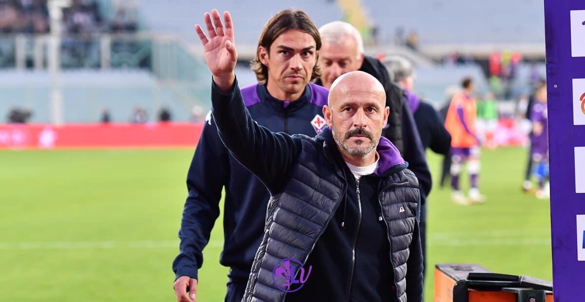 Italiano conquistato dal popolo viola: "Mi piace da impazzire lavorare a Firenze per la Fiorentina" - Firenze, stadio A.Franchi, 31.10.2021, Fiorentina-Spezia, foto Lisa Guglielmi. Copyright Labaroviola.com