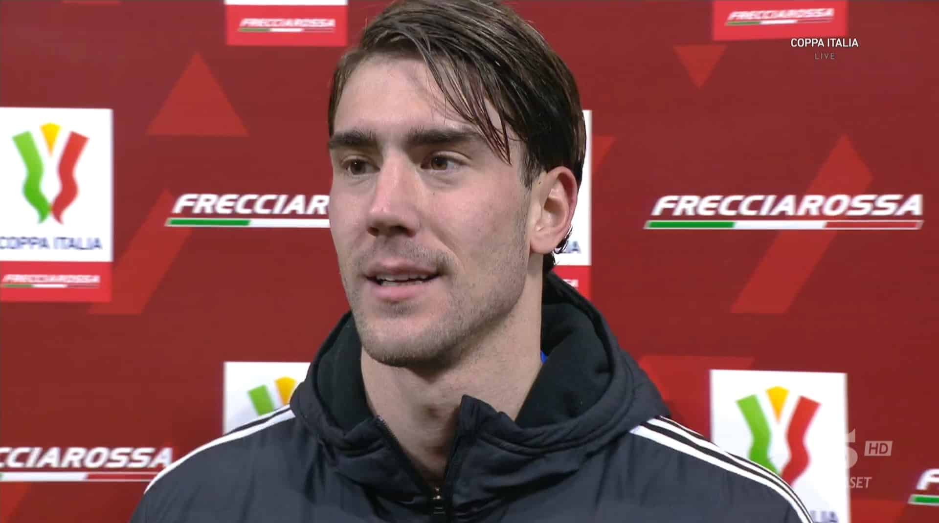 Vlahovic cerca di non pensarci "Contro la Fiorentina sarà partita come tutte le altre, non ci penso"