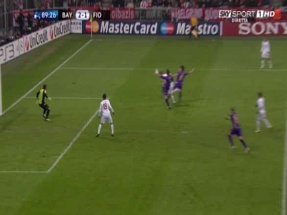 Il giorno della ladrata, 17 Febbraio 2010, il Bayern Monaco ruba alla Fiorentina il sogno Champions