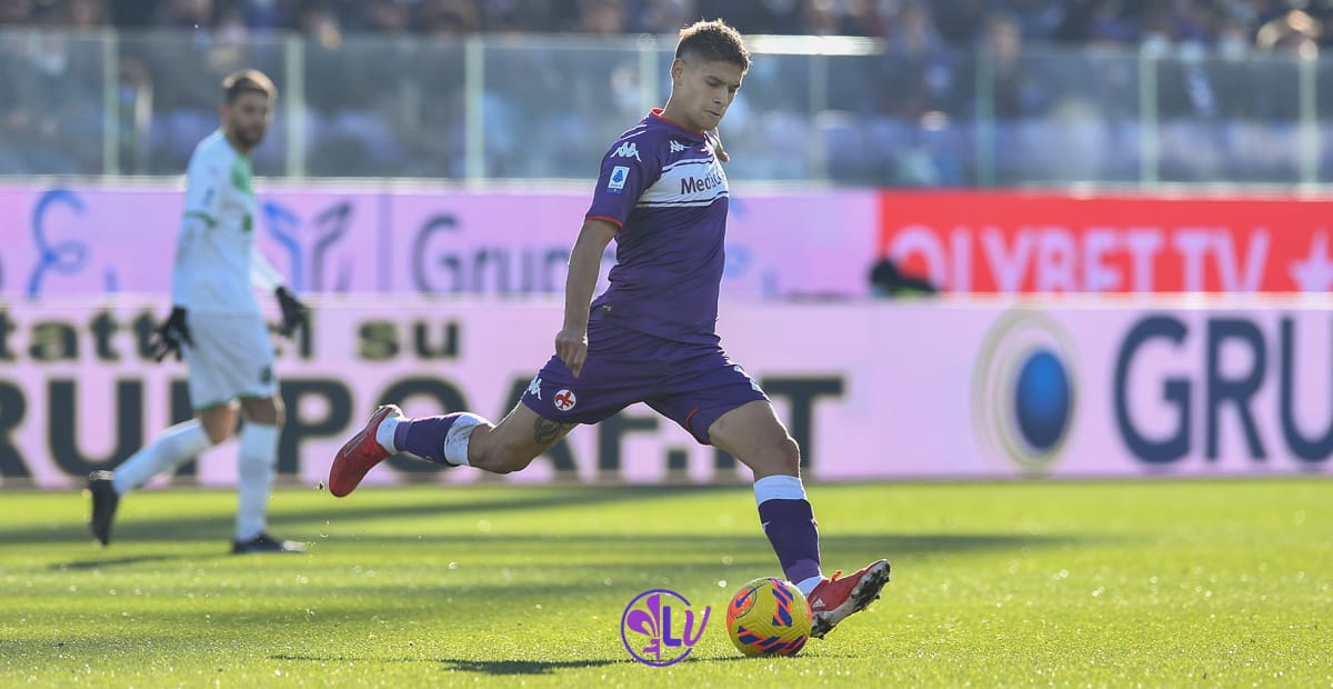 Firenze, stadio A.Franchi, 19.12.2021, Fiorentina-Sassuolo, foto Lisa Guglielmi. Copyright Labaroviola.com