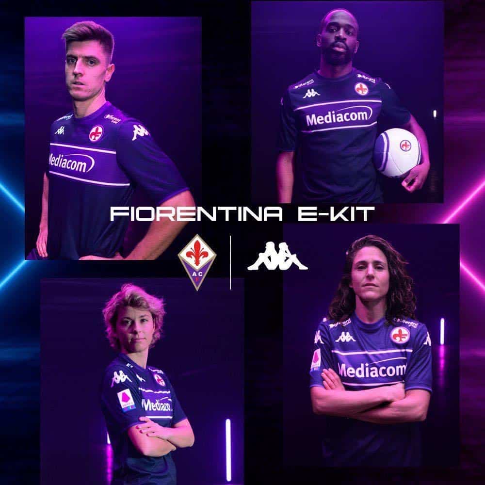 La Fiorentina presenta la nuova maglia speciale per gli ESport, il campionato serie A su Fifa 22