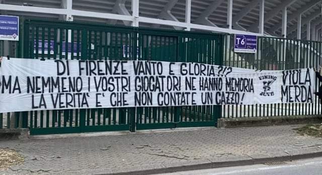 Trovato il primo tifoso della Juventus che ha messo lo striscione in Fiesole, è un 36enne di Milano