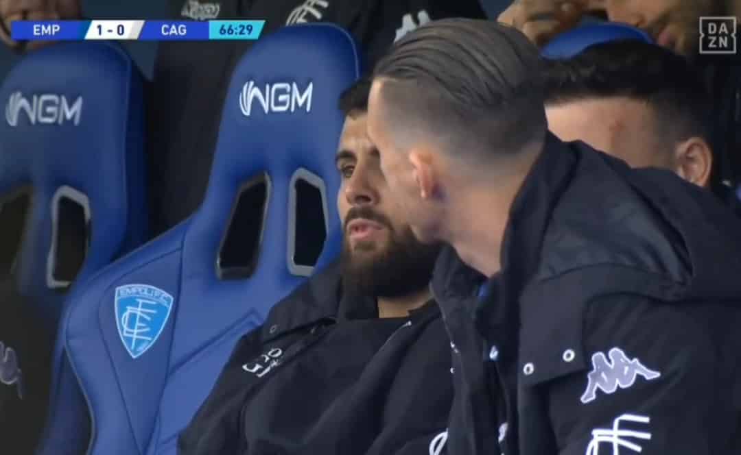 Vergogna Cutrone, offende in diretta il fiorentino Cragno: "Ca**o di balbuziente di mer*a"