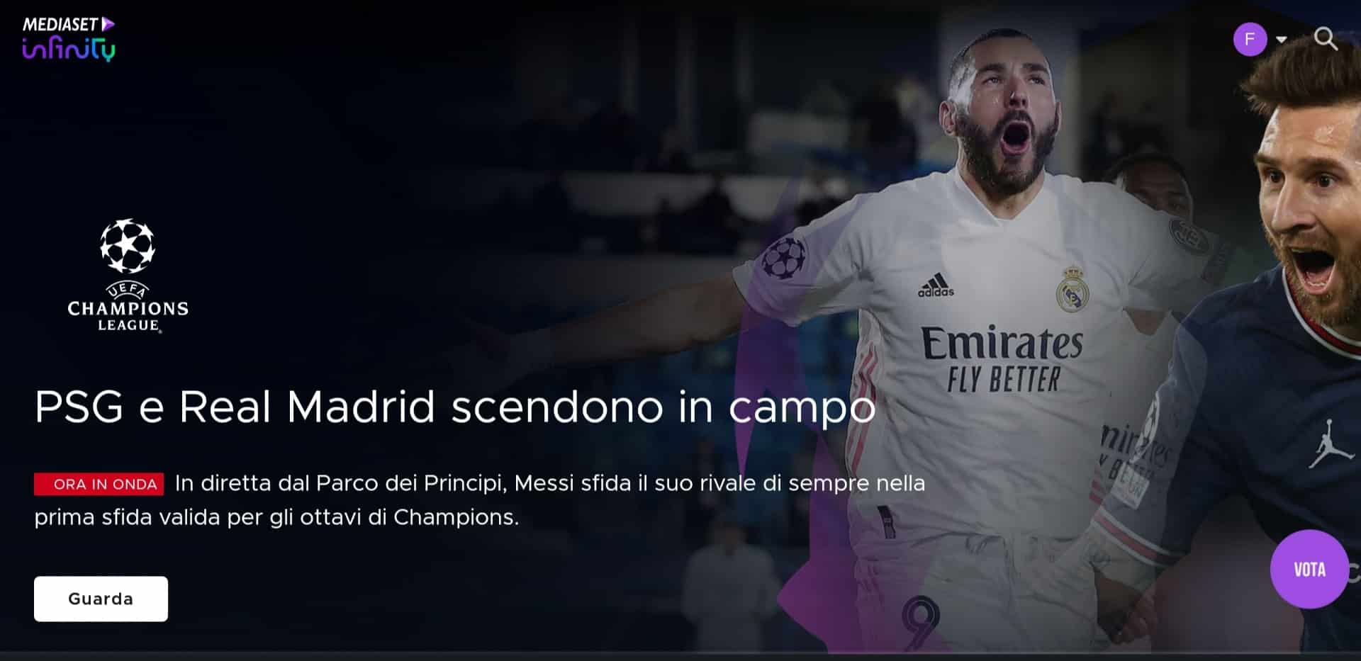 Audio sballato per Psg-Real, le immagini e l'audio dallo stadio arrivano dopo della telecronaca