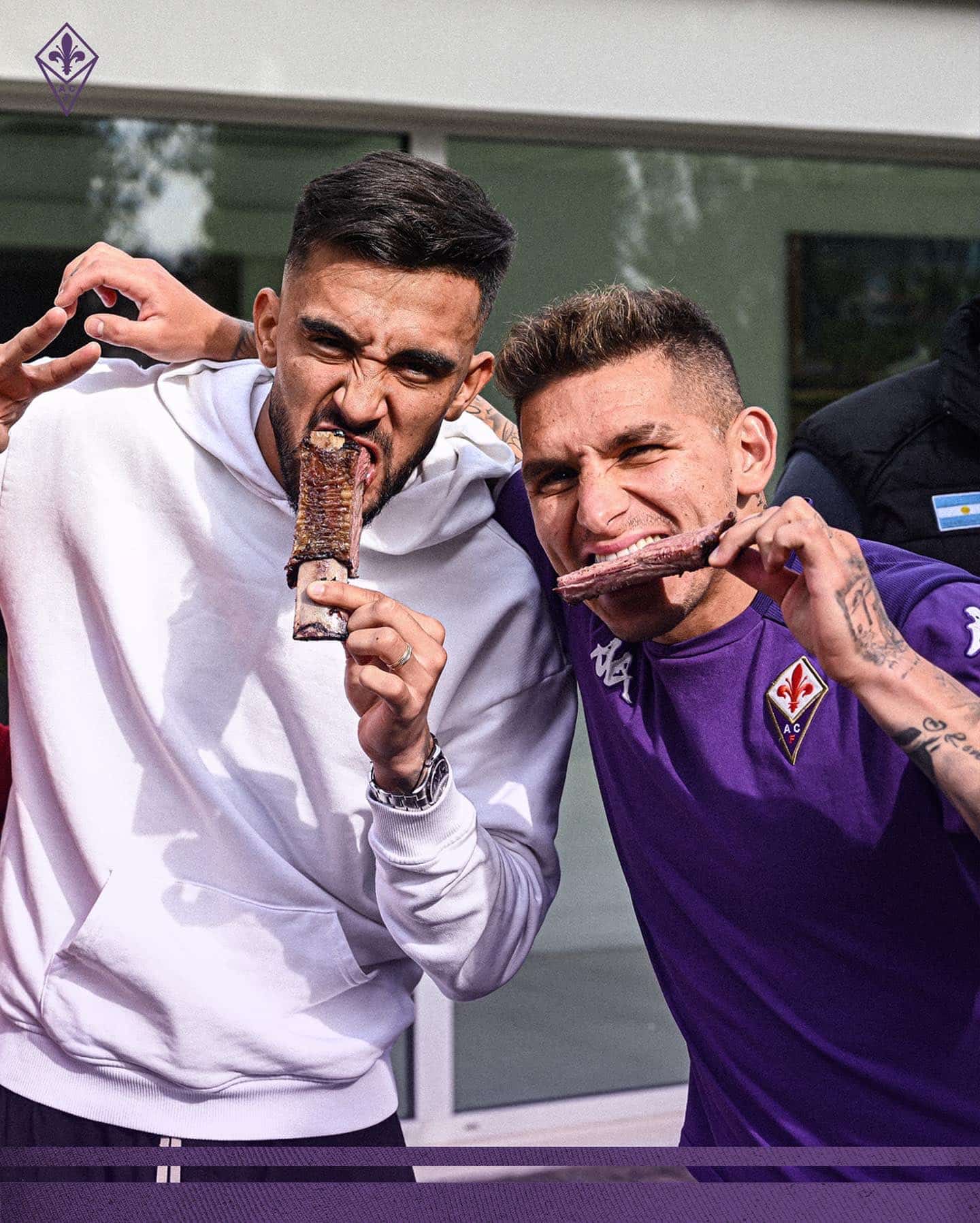 Giornata di Asado in casa Fiorentina, pranzo tutti insieme al centro sportivo, anche i dipendenti