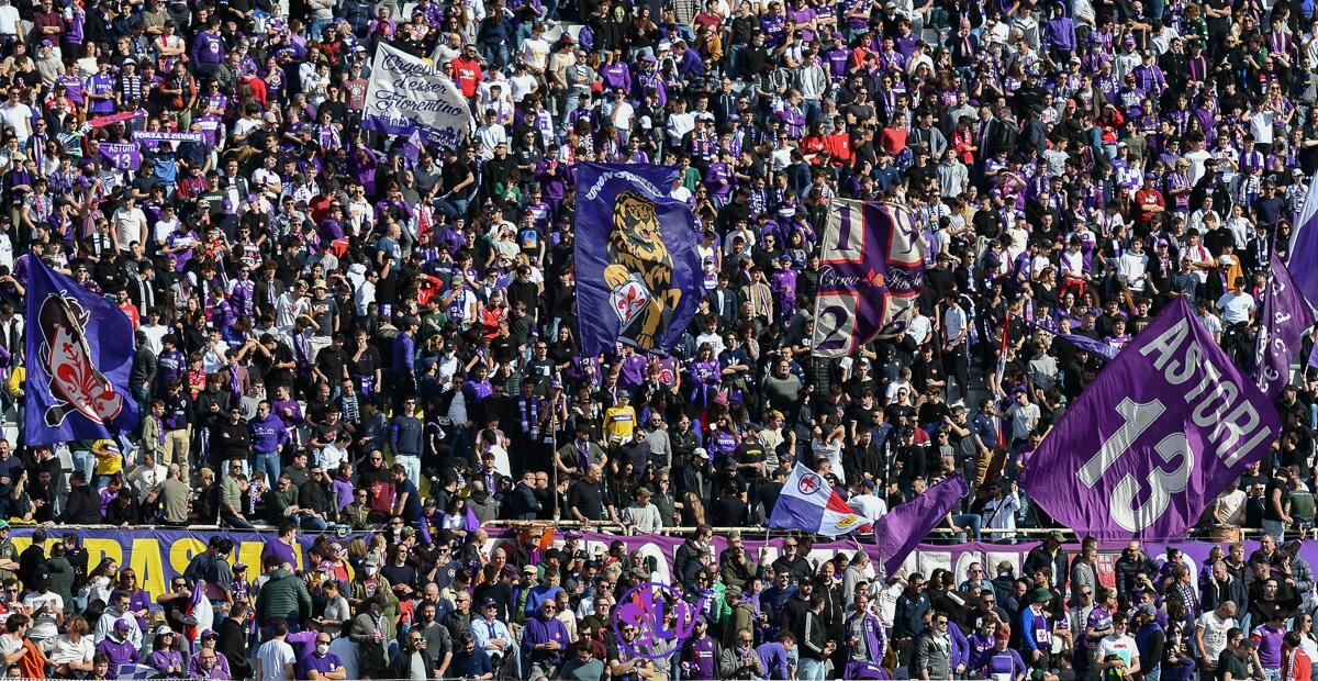 Esodo tifosi della Fiorentina a San Siro, saranno in 3.000: il bilancio con le big è negativo - Firenze, stadio A.Franchi, 20.02.2021, Fiorentina-Atalanta, foto Lisa Guglielmi. Copyright Labaroviola.com