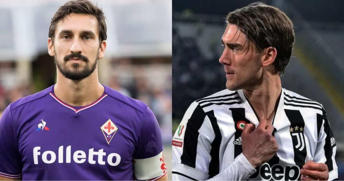 Anche Vlahovic ricorda Astori, bella foto del capitano viola sul profilo Instagram dello juventino - 