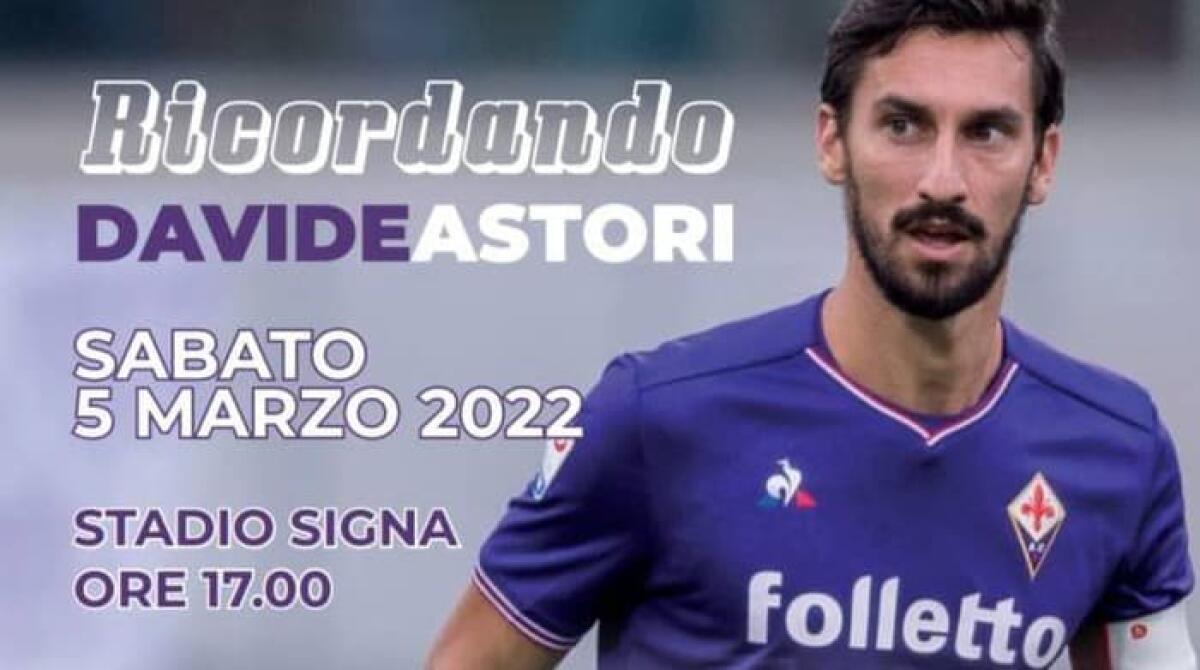 Questa sera allo stadio di Signa "Ricordando Astori", una partita benifica. Presenti Saponara e Biraghi - 