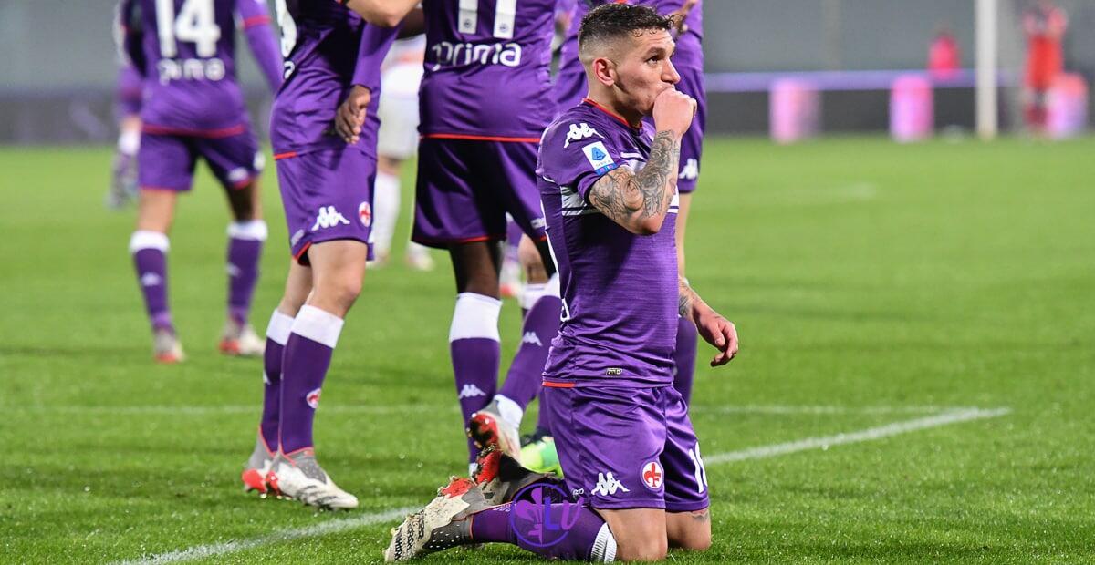 Al 70' Torreira firma l'1-0 della Fiorentina contro il Bologna. Esplodono i tifosi viola al Franchi - Firenze, stadio A.Franchi, 17.01.2022, Fiorentina-Genoa, foto Lisa Guglielmi. Copyright Labaroviola.com