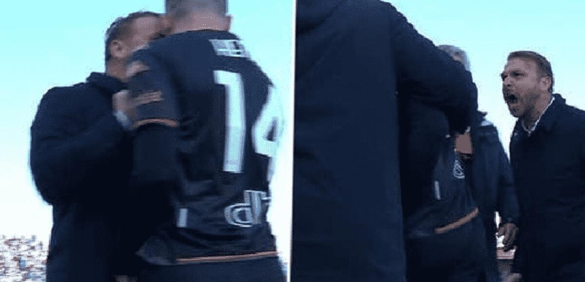 Henry espulso salta lo Spezia. Zanetti si infuria, insulti e bestemmie e sfiorano la rissa in campo - 