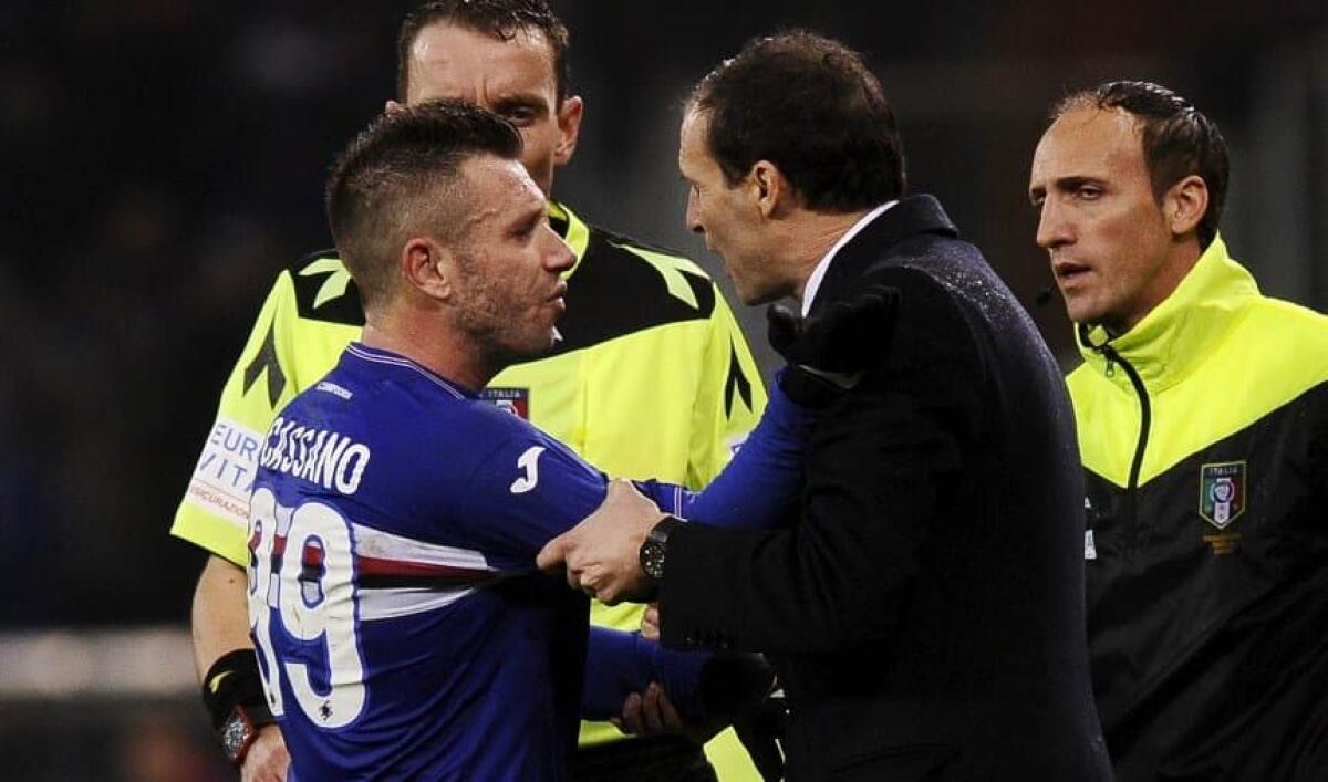 Cassano demolisce Allegri: "A Firenze ha giocato vergognosamente e ha detto «Buona partita»" - 